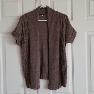 Short sleeve cardigan
